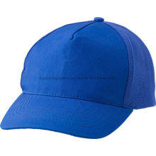 100% Polyester Cap with Back Panels Made of Mesh